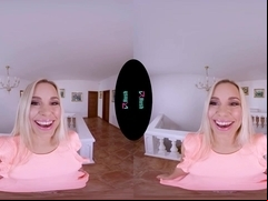VRHUSH Petite blonde Lola Myluv fucked in POV VR